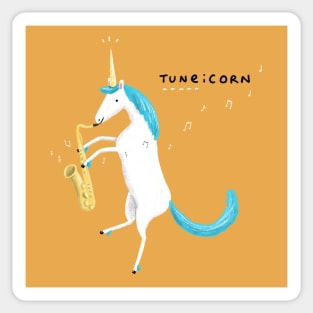 Tuneicorn Sticker